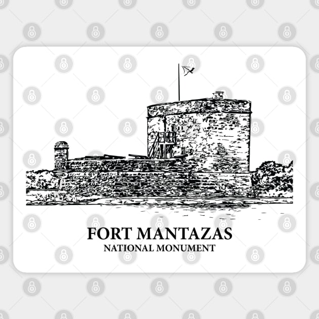Fort Matanzas National Monument Magnet by Lakeric